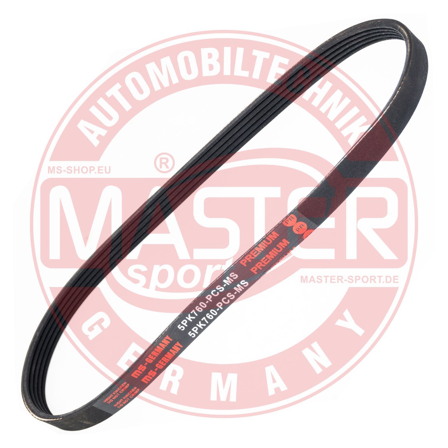 Pasek klinowy wielorowkowy MASTER-SPORT GERMANY 5PK760-PCS-MS
