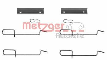 Set accesorii, placute frana METZGER 109-1125