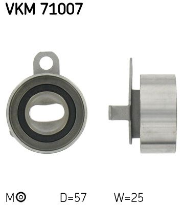 Napínacia kladka ozubeného remeňa SKF VKM 71007