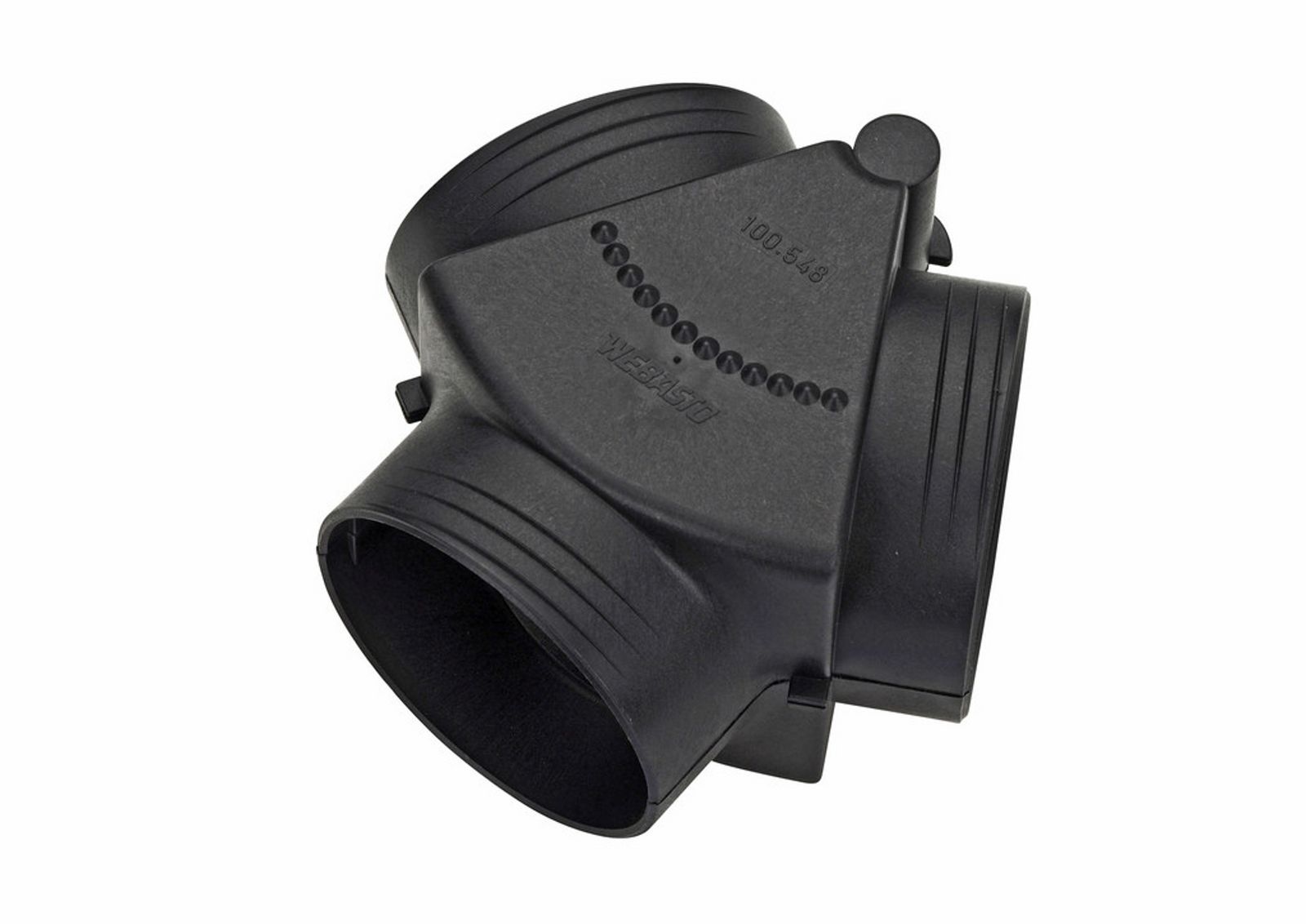 Canal de aer WEBASTO Distributor Y-unit 80/80/80, plastic, black 1319212A