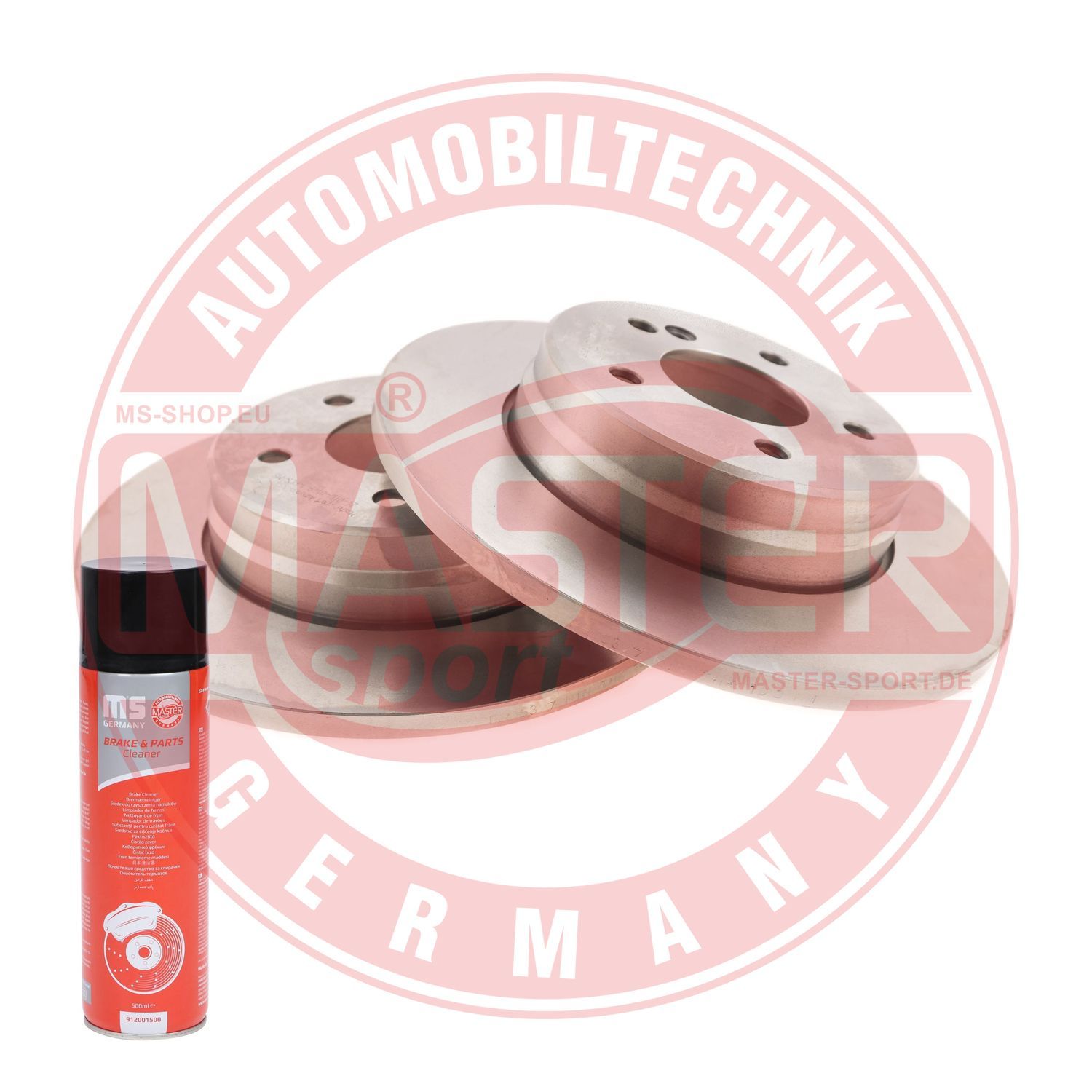 Tarcza hamulcowa MASTER-SPORT GERMANY 24011201491-SET-MSP