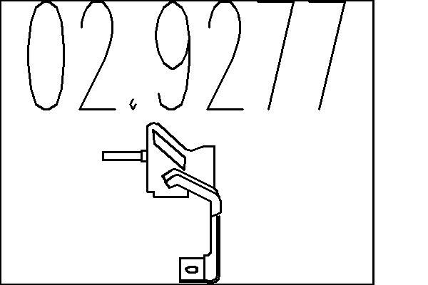 Dystans gumowy, tłumik MTS 02.9277