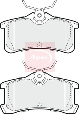 Apec - Rear Brake Pad Set