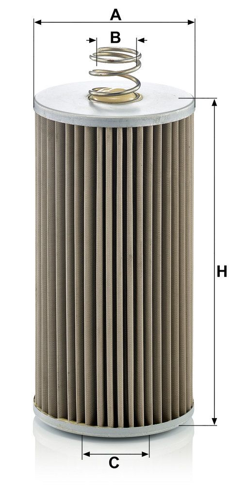 Levně Filtr, pracovní hydraulika MANN-FILTER H 816/1
