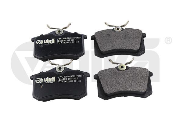 Zestaw klocków hamulcowych, hamulce tarczowe VIKA 66981100801