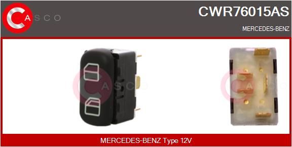 Levně Spínač, zvedací zařízení oken CASCO CWR76015AS