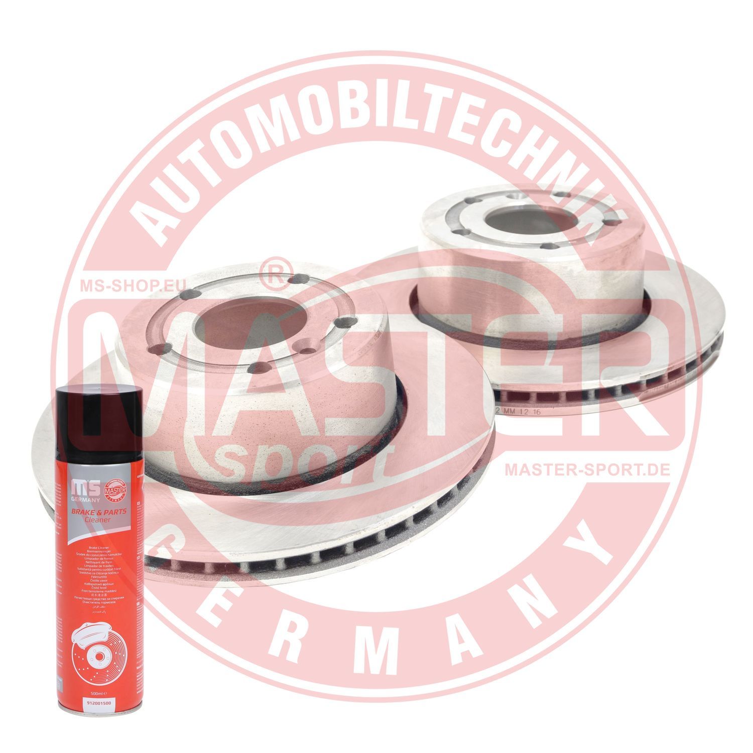 Tarcza hamulcowa MASTER-SPORT GERMANY 24012501761-SET-MSP