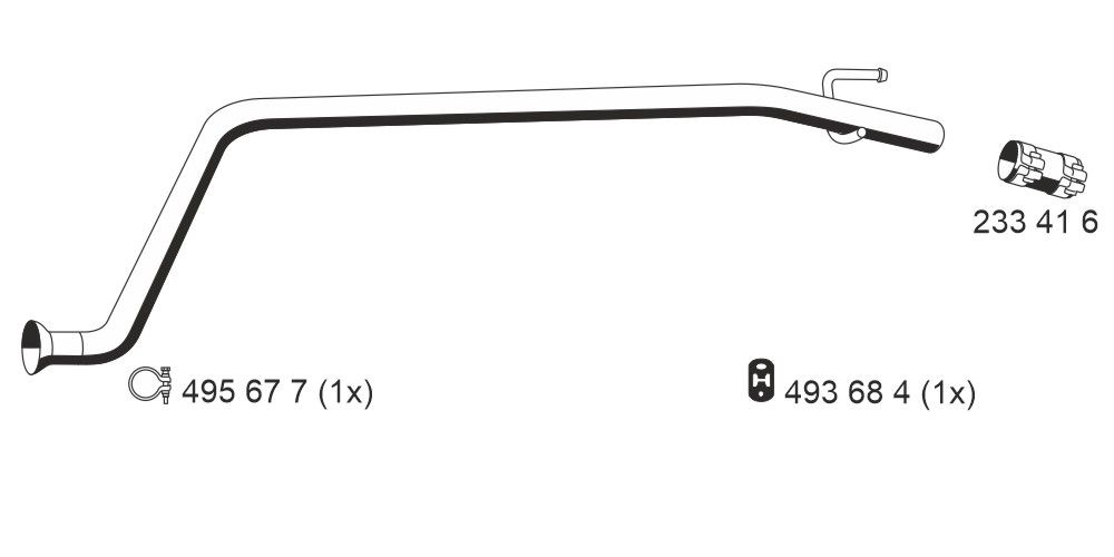 Racord evacuare ERNST 048422