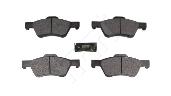 Zestaw klocków hamulcowych, hamulce tarczowe HART 260 835