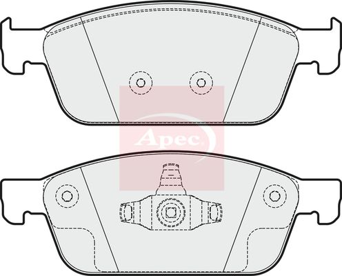 Apec - Front Brake Pad Set