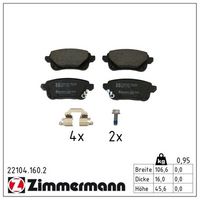 комплект спирачно феродо, дискови спирачки