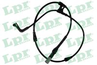 предупредителен контактен сензор, износване на накладките