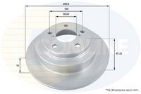 Disc frana COMLINE, Cod: ADC0809
