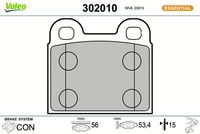 Bremsbelagsatz, Scheibenbremse