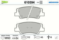 комплект спирачно феродо, дискови спирачки