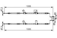 жило, ръчна спирачка