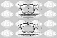 комплект спирачно феродо, дискови спирачки