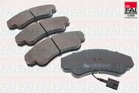 комплект спирачно феродо, дискови спирачки