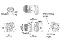 Thumbnail - Compressor, airconditioning - ACP1460000P - MAHLE