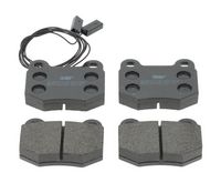 Bremsbelagsatz, Scheibenbremse