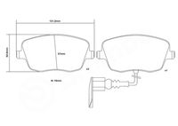 BREMBO High performance remblokkenset 3
