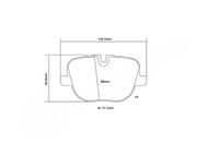 BREMBO High performance remblokkenset 3