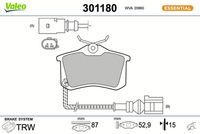 Bremsbelagsatz, Scheibenbremse