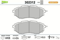 Bremsbelagsatz, Scheibenbremse