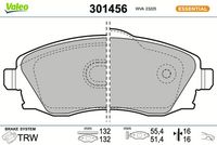 комплект спирачно феродо, дискови спирачки