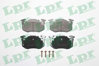 комплект спирачно феродо, дискови спирачки