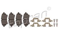 комплект спирачно феродо, дискови спирачки