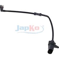 предупредителен контактен сензор, износване на накладките