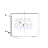 Condensator, climatizare MEAT & DORIA, Cod: 991005