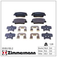 комплект спирачно феродо, дискови спирачки
