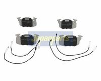 комплект спирачно феродо, дискови спирачки