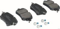 комплект спирачно феродо, дискови спирачки