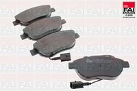 комплект спирачно феродо, дискови спирачки