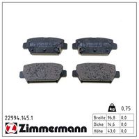 комплект спирачно феродо, дискови спирачки