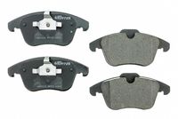 комплект спирачно феродо, дискови спирачки