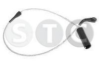 предупредителен контактен сензор, износване на накладките