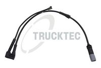 предупредителен контактен сензор, износване на накладките