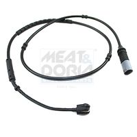 предупредителен контактен сензор, износване на накладките