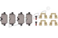 комплект спирачно феродо, дискови спирачки