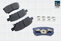 комплект спирачно феродо, дискови спирачки