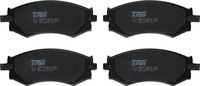 Комплект спирачно феродо, дискови спирачки GDB1008 TRW