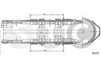 Жило, ръчна спирачка T482475 STC