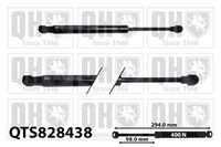 Gasfeder, Motorhaube