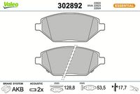 Bremsbelagsatz, Scheibenbremse