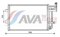 Condensator / Radiator aer conditionat AVA Clever Choice, Cod: MZ5252D