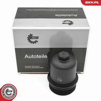 Cap, oil filter housing